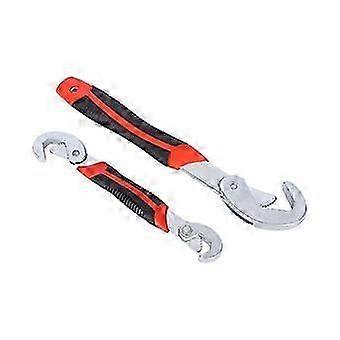 2-Piece Adjustable Wrenches Multifunctional Nut Tightener Universal Wrench Kit