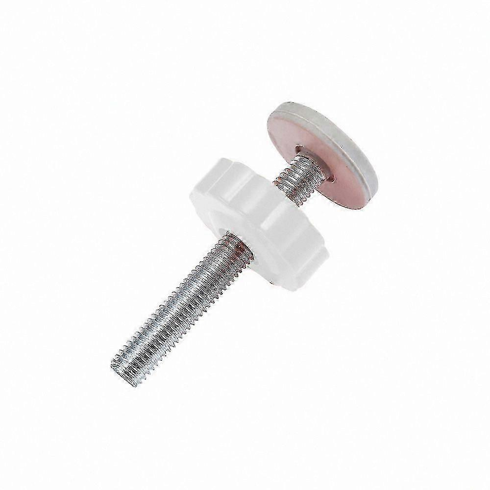 White Threaded Pin Push Rods for Stair Gate, 2 Pack