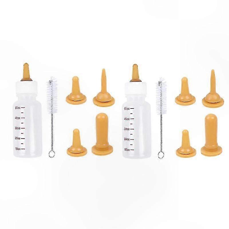 2-Pack Feeding Bottles for Pets