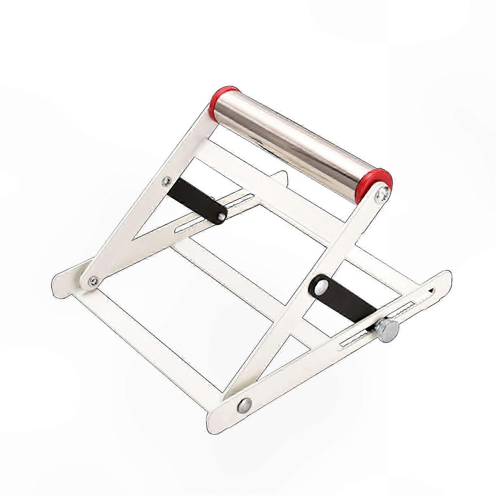 Adjustable Height Metal Work Stand for Cutting Tools, Foldable Non-Slip Support Rack for Workshop Use