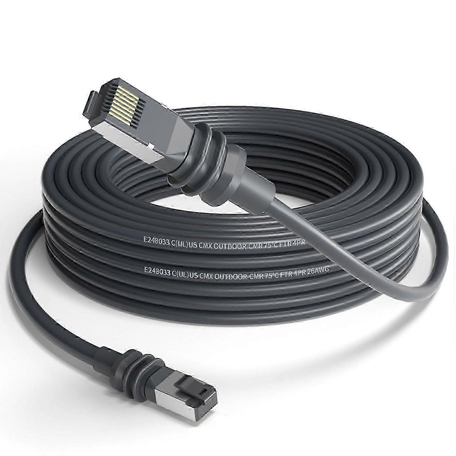 50FT Waterproof CAT6 Starlink Replacement Cable
