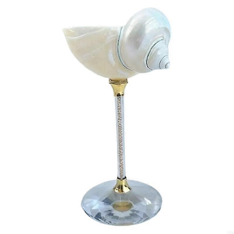 Natural Shell Drinking Cup, Decorative Tableware For Cold Drinks Dining Decor