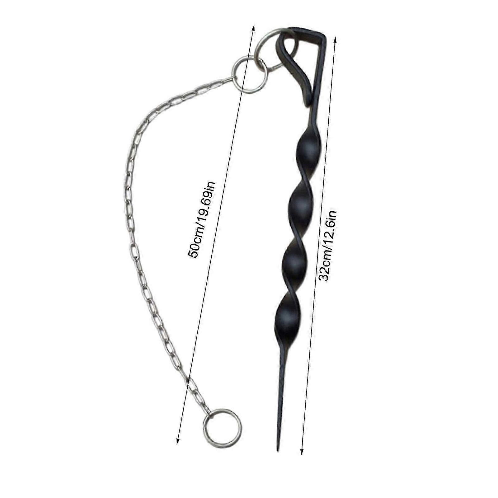 Wind Resistant Helical Rain Anchors