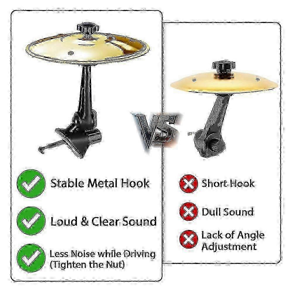 Adjustable Vent-Mount Car Cymbal