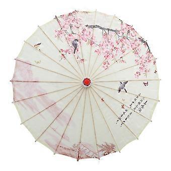 Oil Paper Umbrella Classical Craft Umbrella for Decor Use