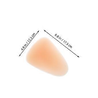 Beige Silicone Knee Pads for Skating 4Pcs Adhesive knee Protection
