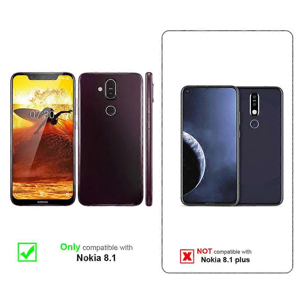 Screen protector compatible with Nokia 8.1