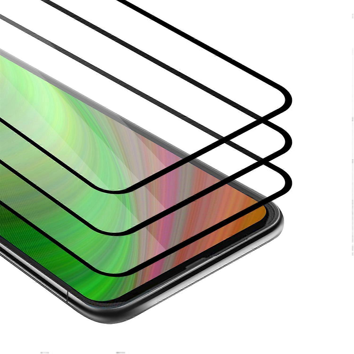 3x Tempered Glass Screen Protector compatible with Motorola ONE HYPER