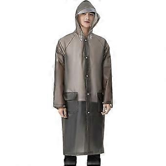 Adult Waterproof Raincoat Poncho for Hiking and Outdoor Activities C8Z2