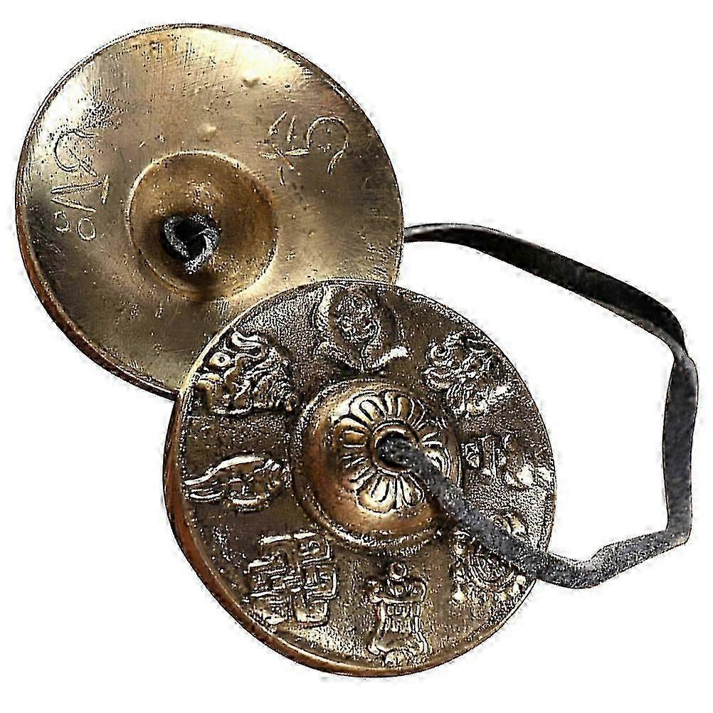 Copper Hand Percussion Cymbals Set