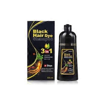 2023 Hair Dye Shampoo 3 in 1 Instant Color Shampoo for Gray Hair Coverage with Herbal Infused Care