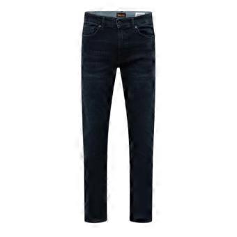 Boss Mens Delaware Dark Wash Slim Jeans