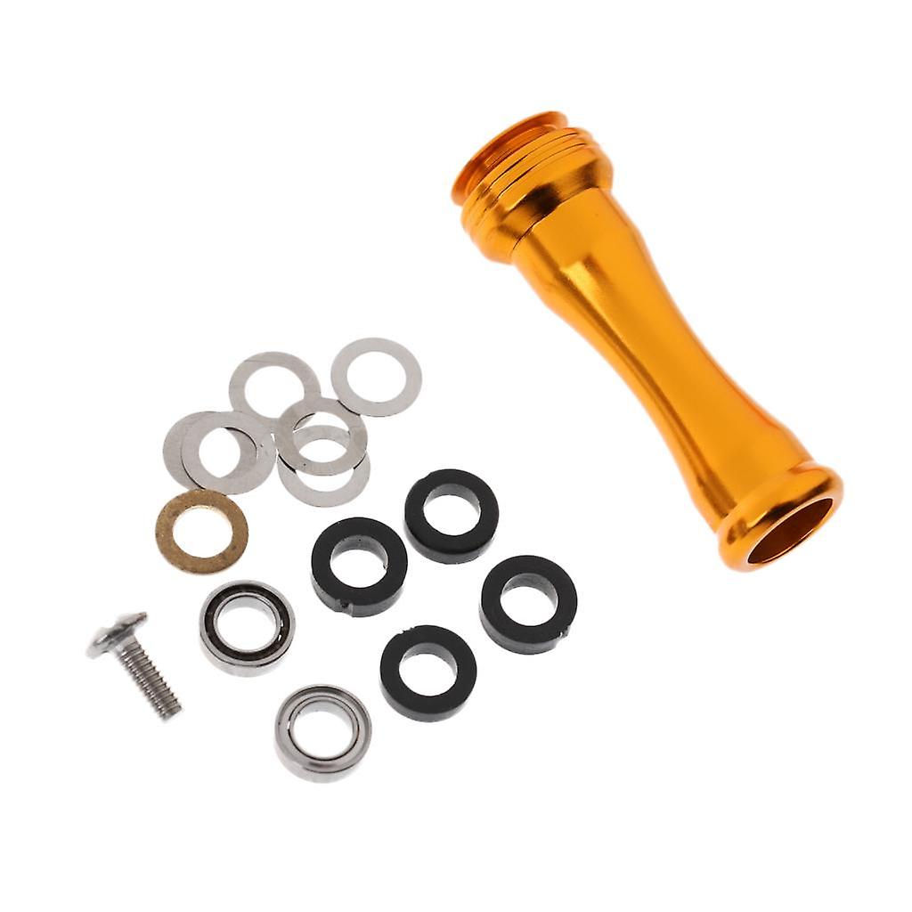 Metall Fiskerulle Handtag Knopp Låg Profil Rulle Knopp Lila