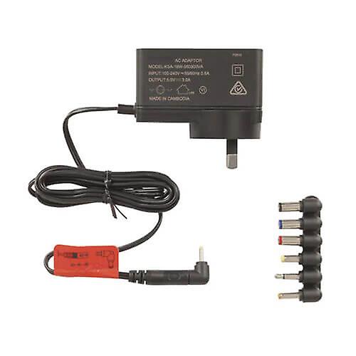 5VDC 3A Slim Power Adaptor 7 Plugs Regulated Output Voltage Quality Higher Power