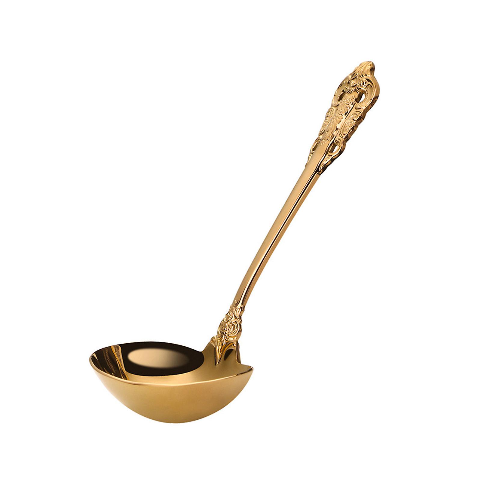 Multi-function 304 Stainless Steel Large Chinese Rice Soup Serving Spoon