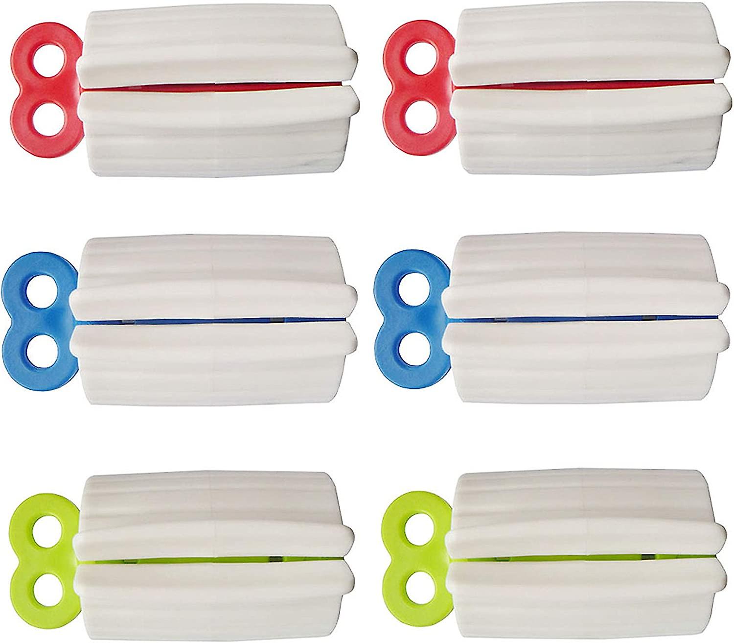 6 Pieces Toothpaste Squeeze Dispenser