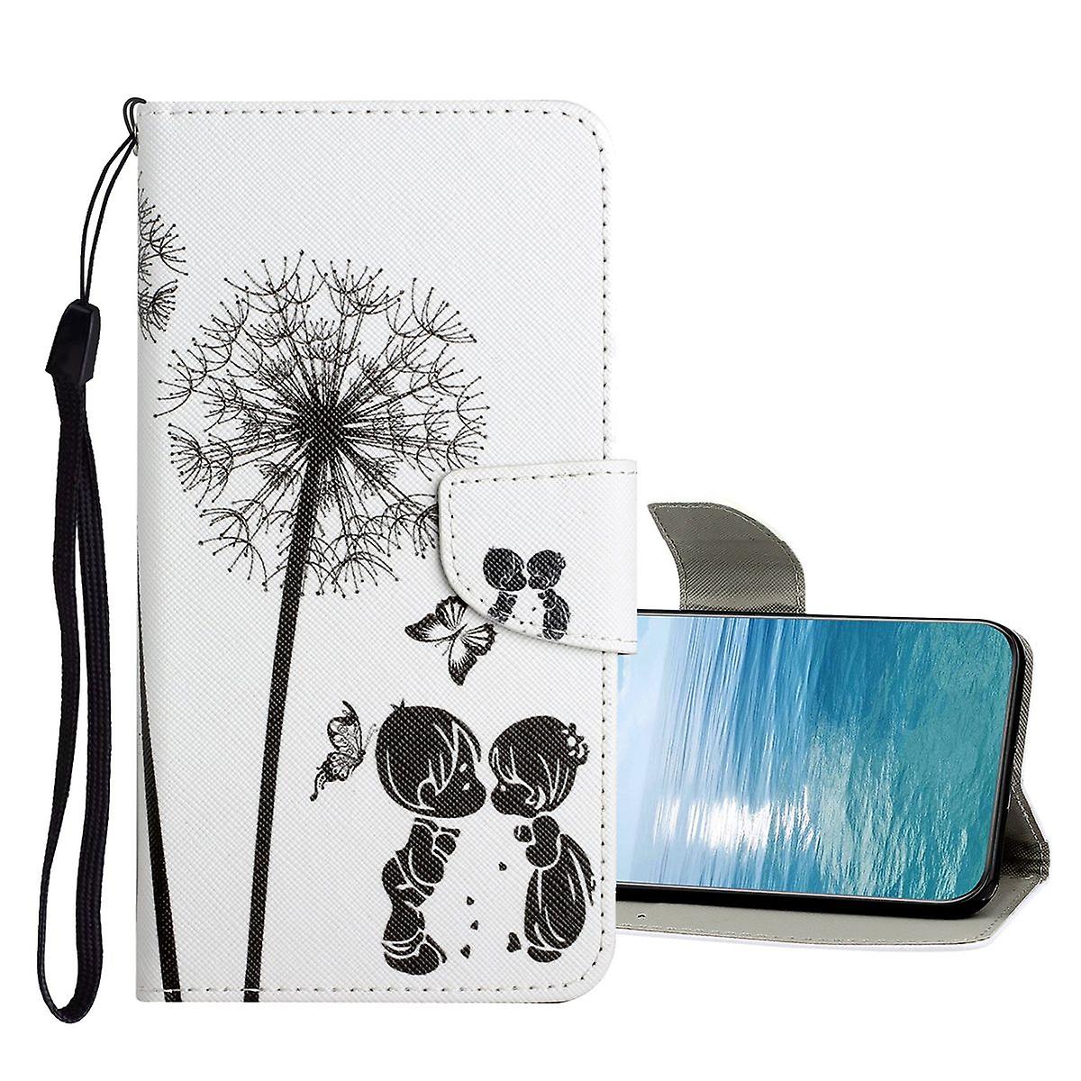 For Xiaomi Redmi 10C Faux Leather Phone Bag Book Motif 1 Protective Case Case Case Case New