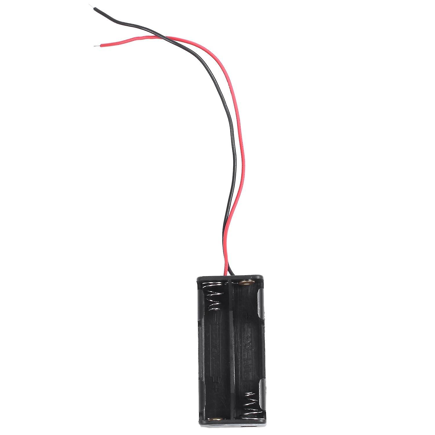 2pcs 2-layers 4 X 1.5v Aaa H Case Box W Wire S