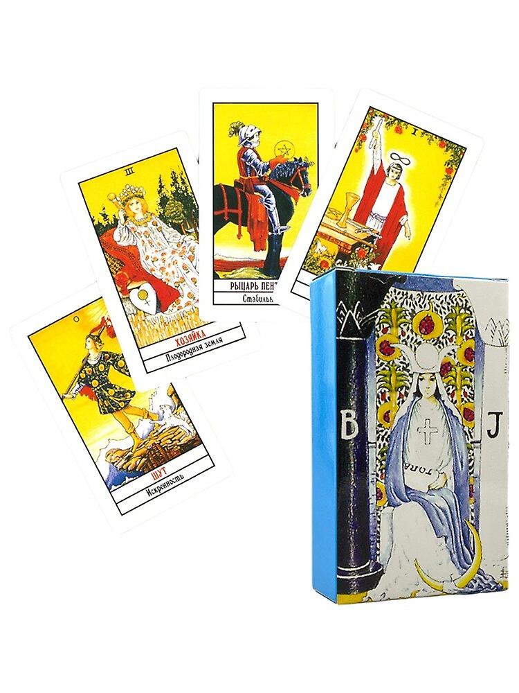 Tarot Cards Tarrot Book In Russian Language For Beginners Board Games Divination Cards Tools Astrology Witchcraft