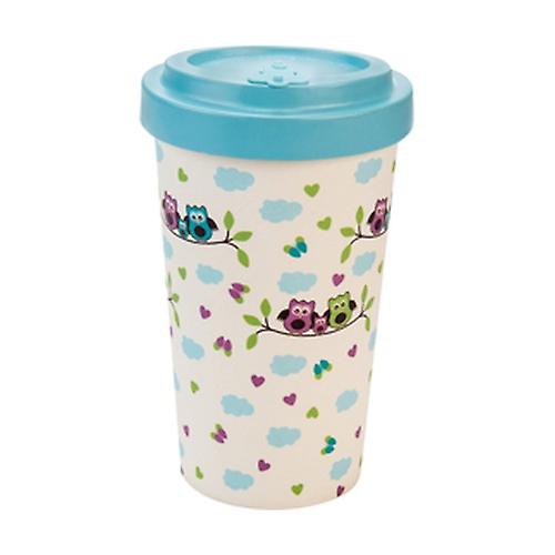Blue Owls Bamboo Mug 500 ml