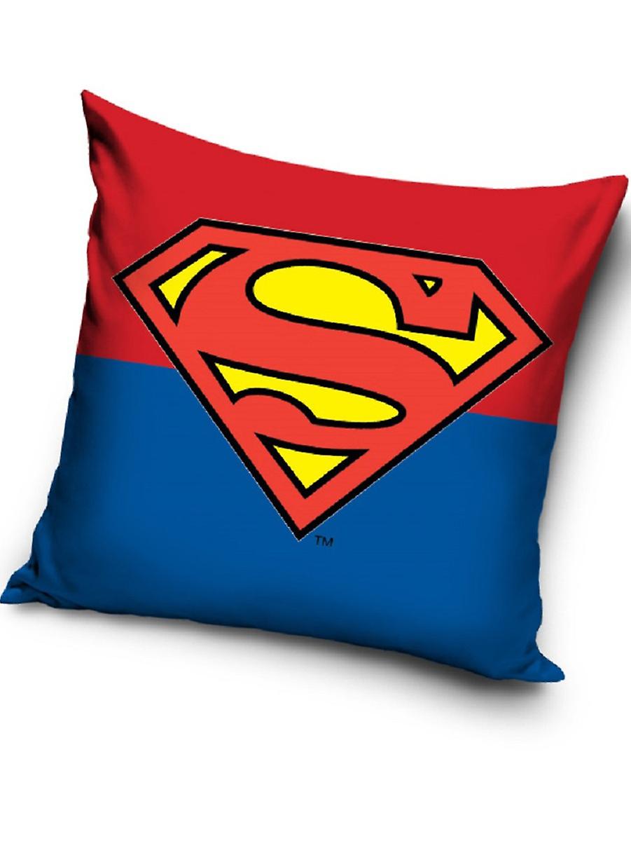 Cojín cuadrado con el logotipo de Superman