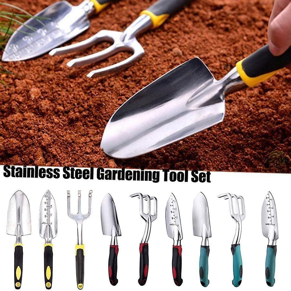 Garden Tool Hand Trowel,rake,cultivator,weeder Tools Planting Lawn With ...