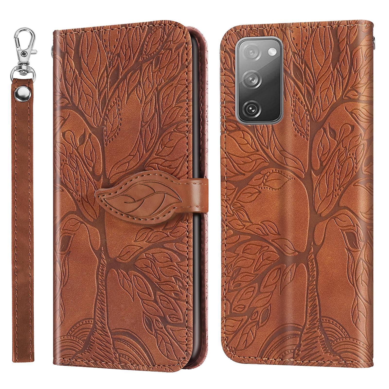 For Samsung Galaxy S20 FE Leather Case