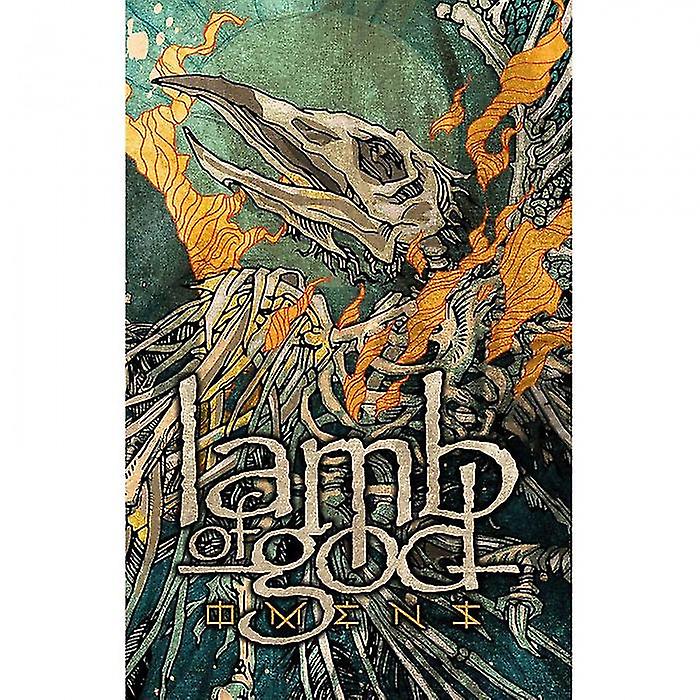 Lamb Of God Omens Textile Poster