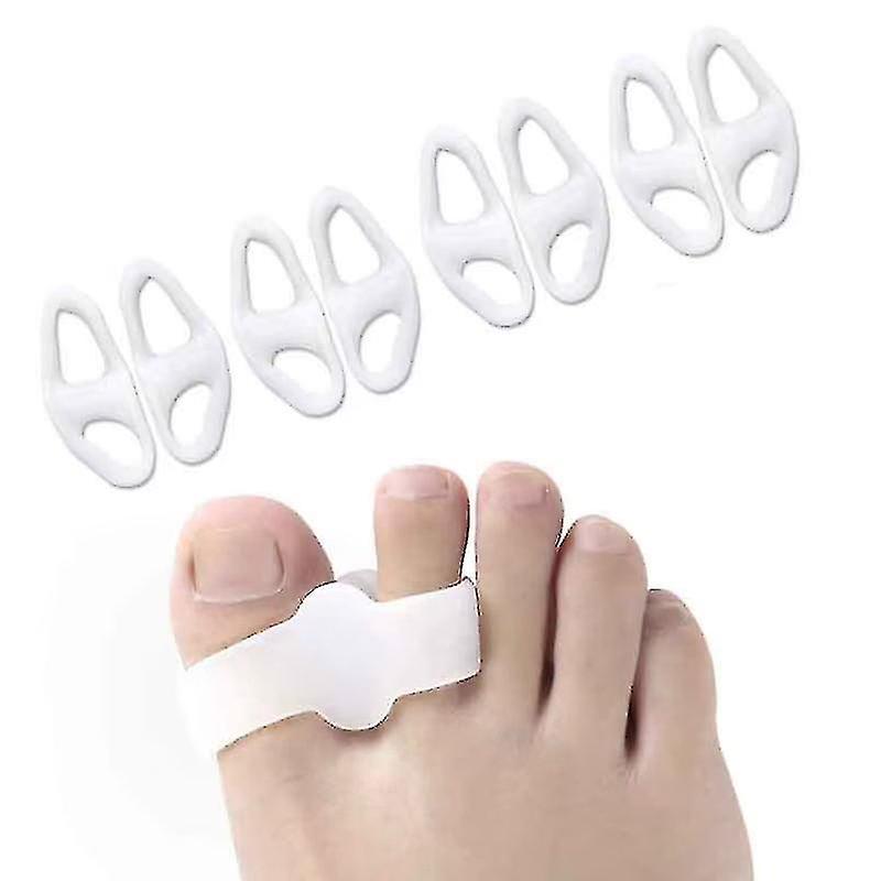 Toe Separators With 2 Loops - Soft Gel Bunion Correctors(10pcs)