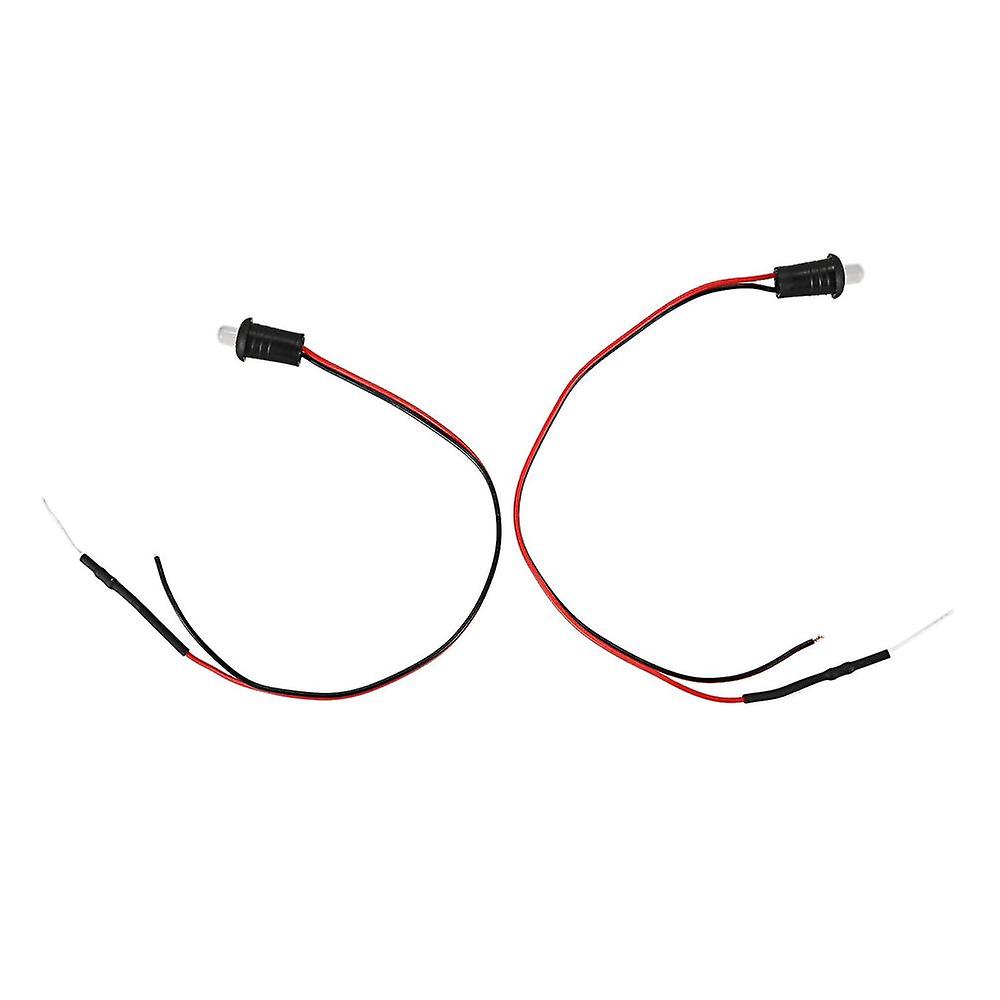 12v Flashing Dummy Car Alarm Dash Mount Led Light(blue)