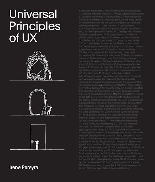 Universal Principles Of Ux by Irene Pereyra Hardback Book