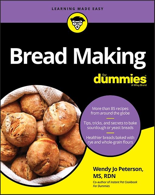Bread Making For Dummies - Wendy Jo Peterson - Baking - John Wiley & Sons Inc - Paperback