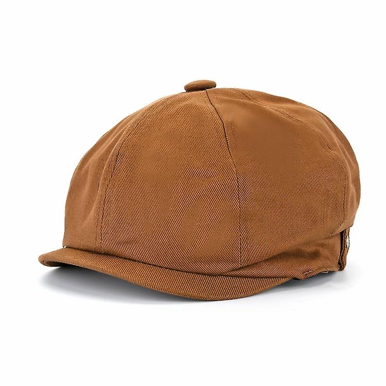 2023 Spring Plus Size Ivy Cap Big Head Man Newsboy Hat Lady Octagonal