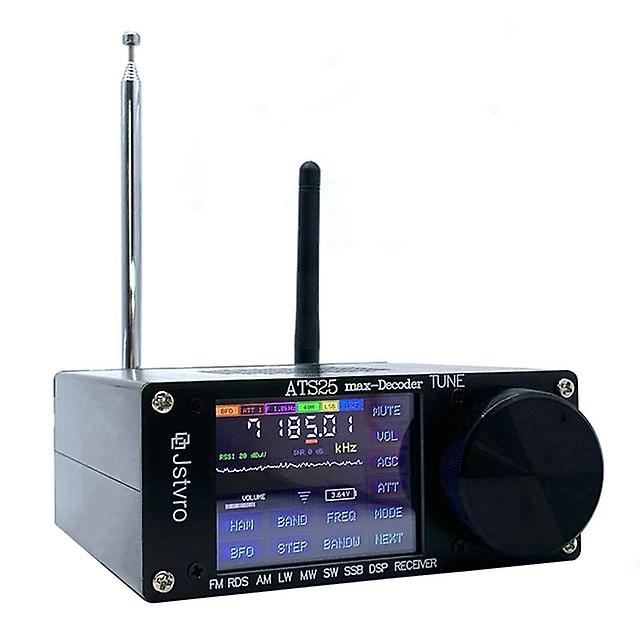 New Ats25max Rds Function Decoder Si4732 Full-band Radio Receiver Dsp Radio Receiver With Spectrum Scanning Dsp Receiver