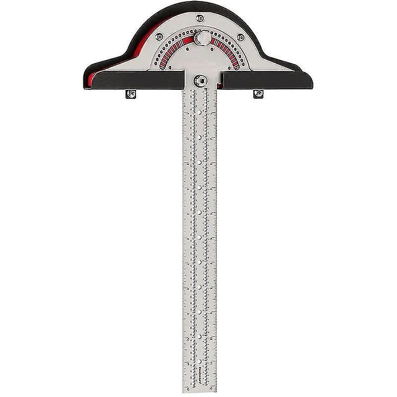 Multifunctional Measuring Ruler Carpentry Pieces Woodworking Ruler Positioning Adjusting Angle Ruler