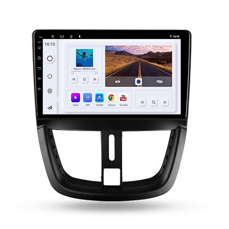 Car Radio Android Gps Navigation Player For Peugeot 207 2006 -2015 Multimedia Stereo WiFi Video 2din
