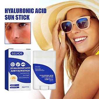 Hyaluronic Acid Sunscreen Stick SPF50+ Moisturizing Sunscreen Stick for Summer Outdoor