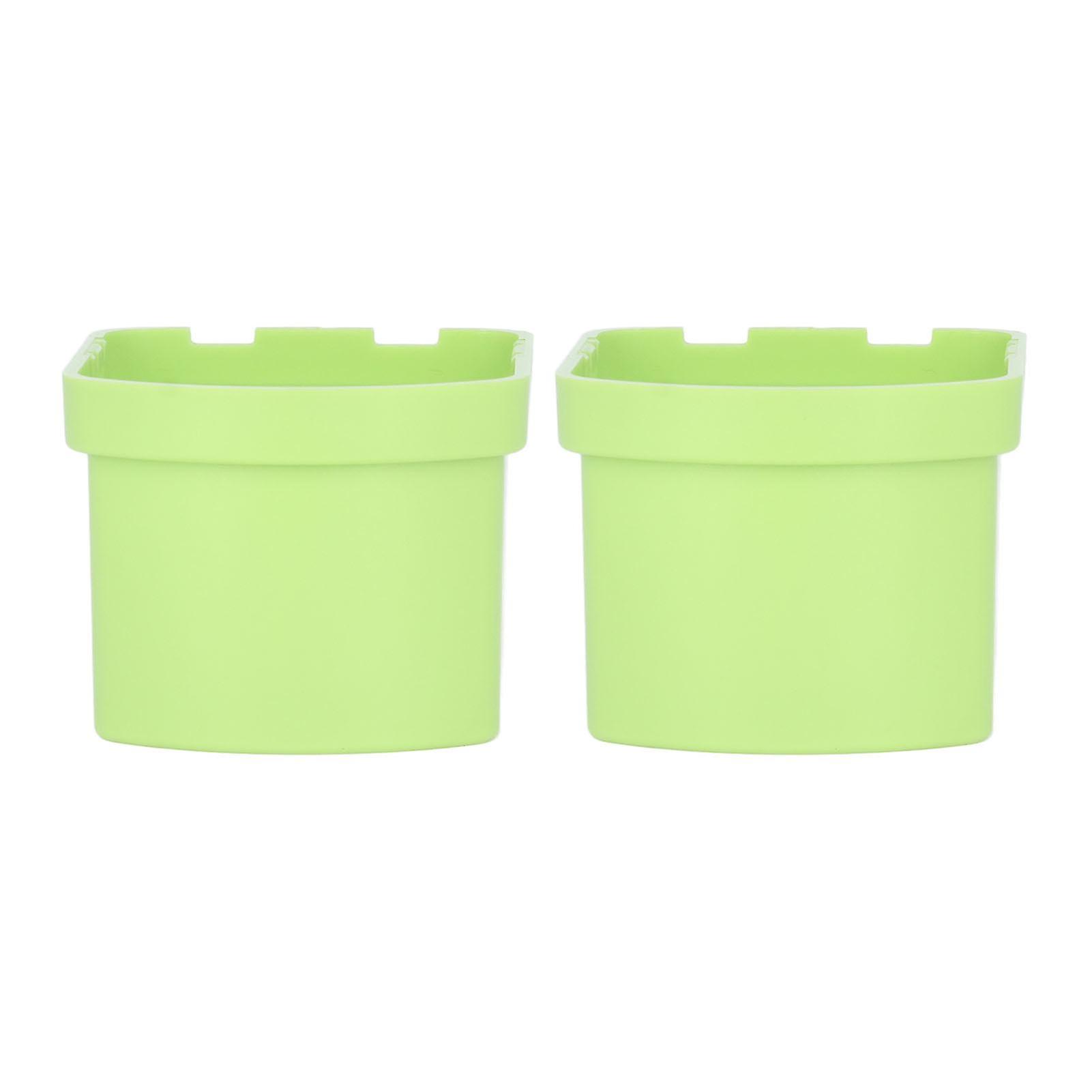 Qukaim 18V Battery Holder 18V Battery Holder Wall Mount Storage Bracket Box, 2 Pcs, Battery Holder Case for Power Tool Accessories, Space-Saving