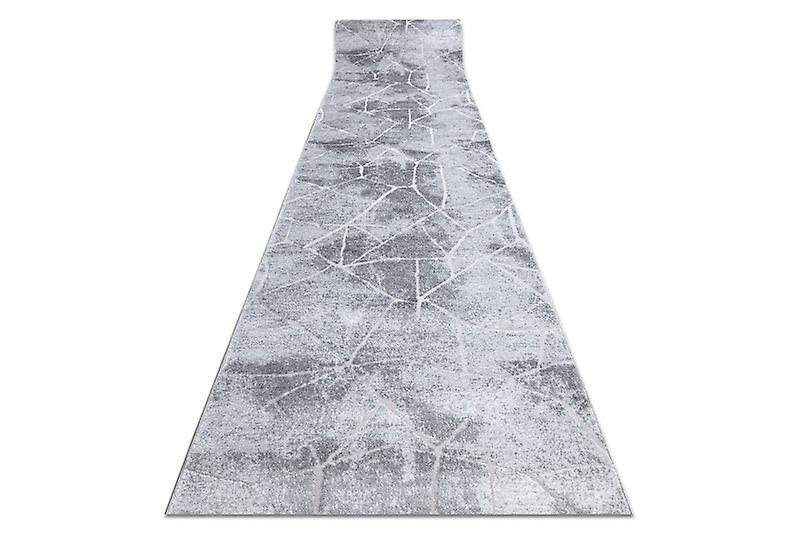 Runner Structural MEFE 2783 Marble two levels of fleece grey 150 cm