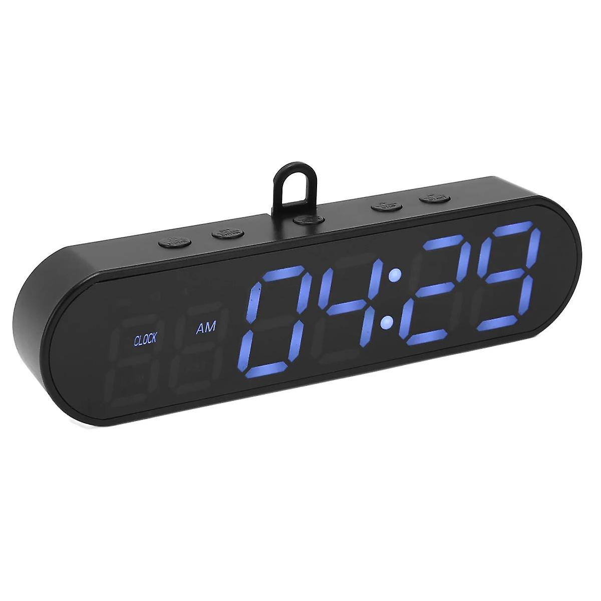 Interruttore Timer Da Palestra Portatile Multifunzionale 1000MAh USB Fitness Sport Intervallo Allenamento Timer Allarme C Nero