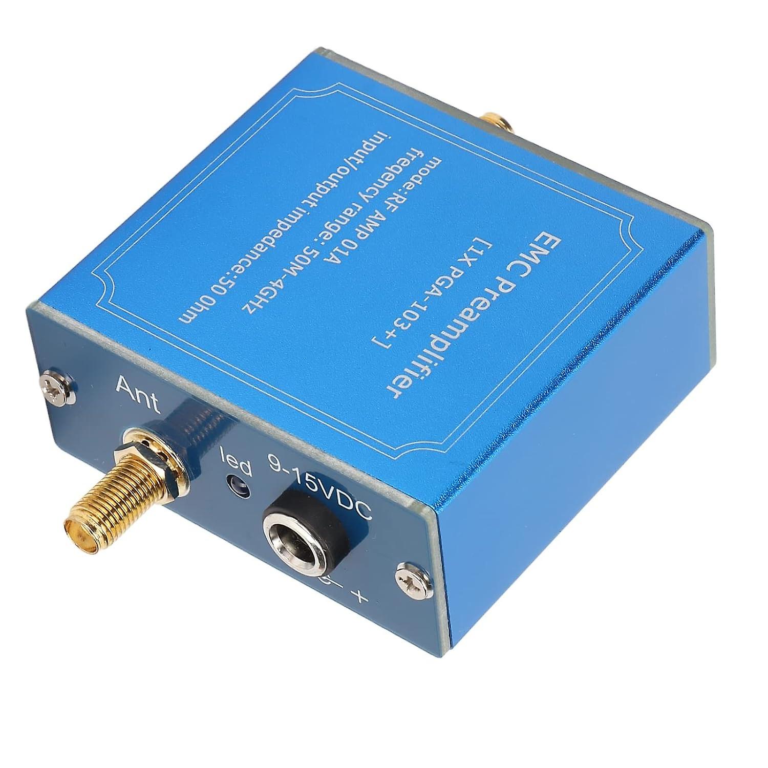 20dB Low Noise Amplifier SMA Female, Low Noise Amplifier Module Board PGA 103 Chip Design, 50M‑4GHz