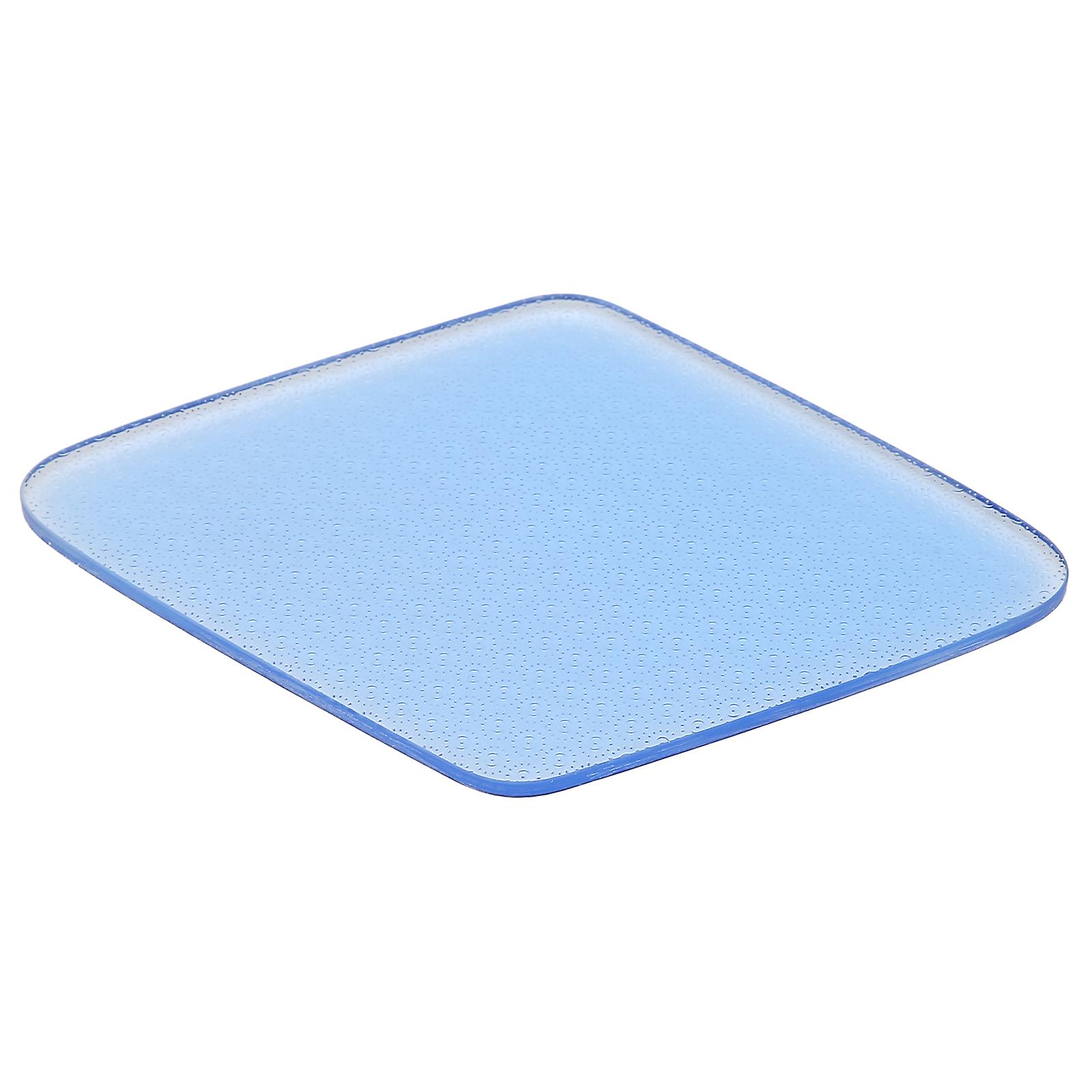 Nano Glass Foot File Pedicure Tool for Removing Dead Skin and Calluses (Rhombus) Blue