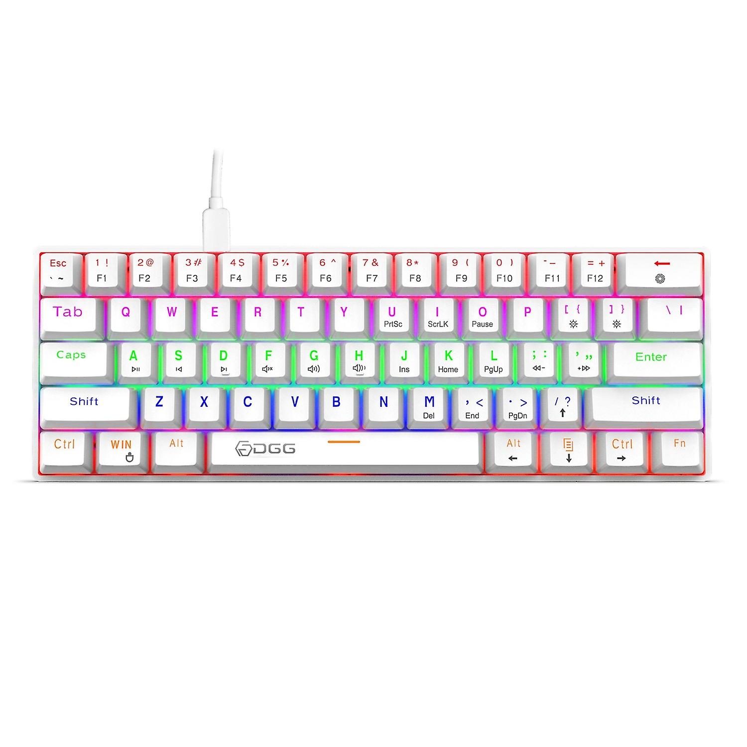 V900 61 Keys Mechanical Wired Keyboard