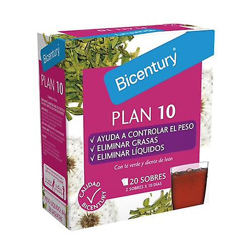 Plan 10 Diet envelopes 20 packets