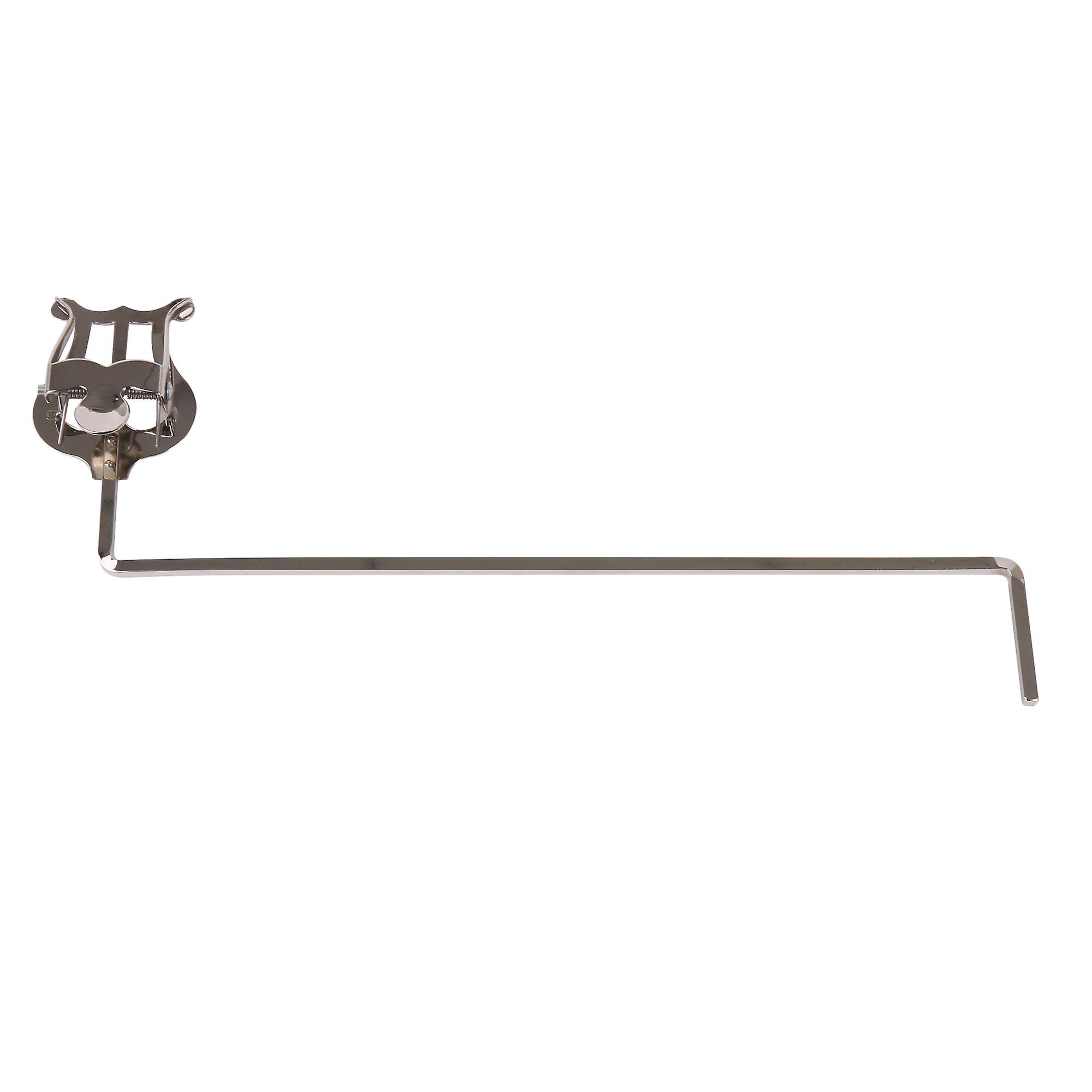 Euphonium Marching Lyre Portable Stand Metal Plating 0.16 Inch Square Jack