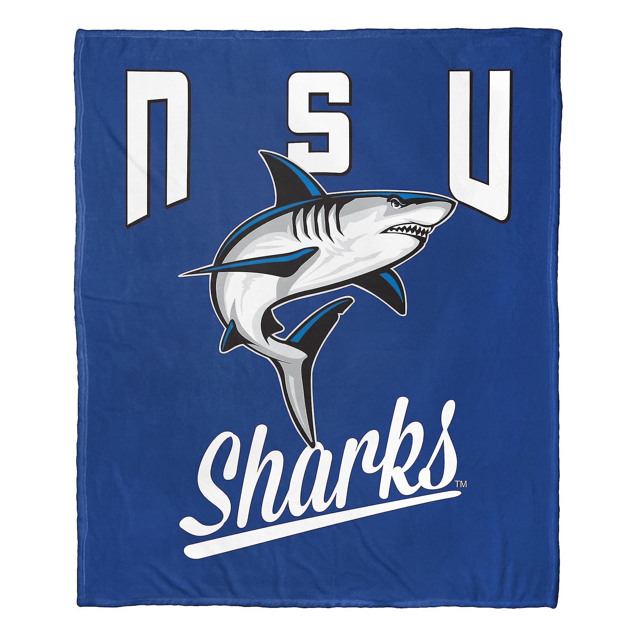 Nova Southeastern Sharks Alumni Silk Touch Throw Blanket-yhju323