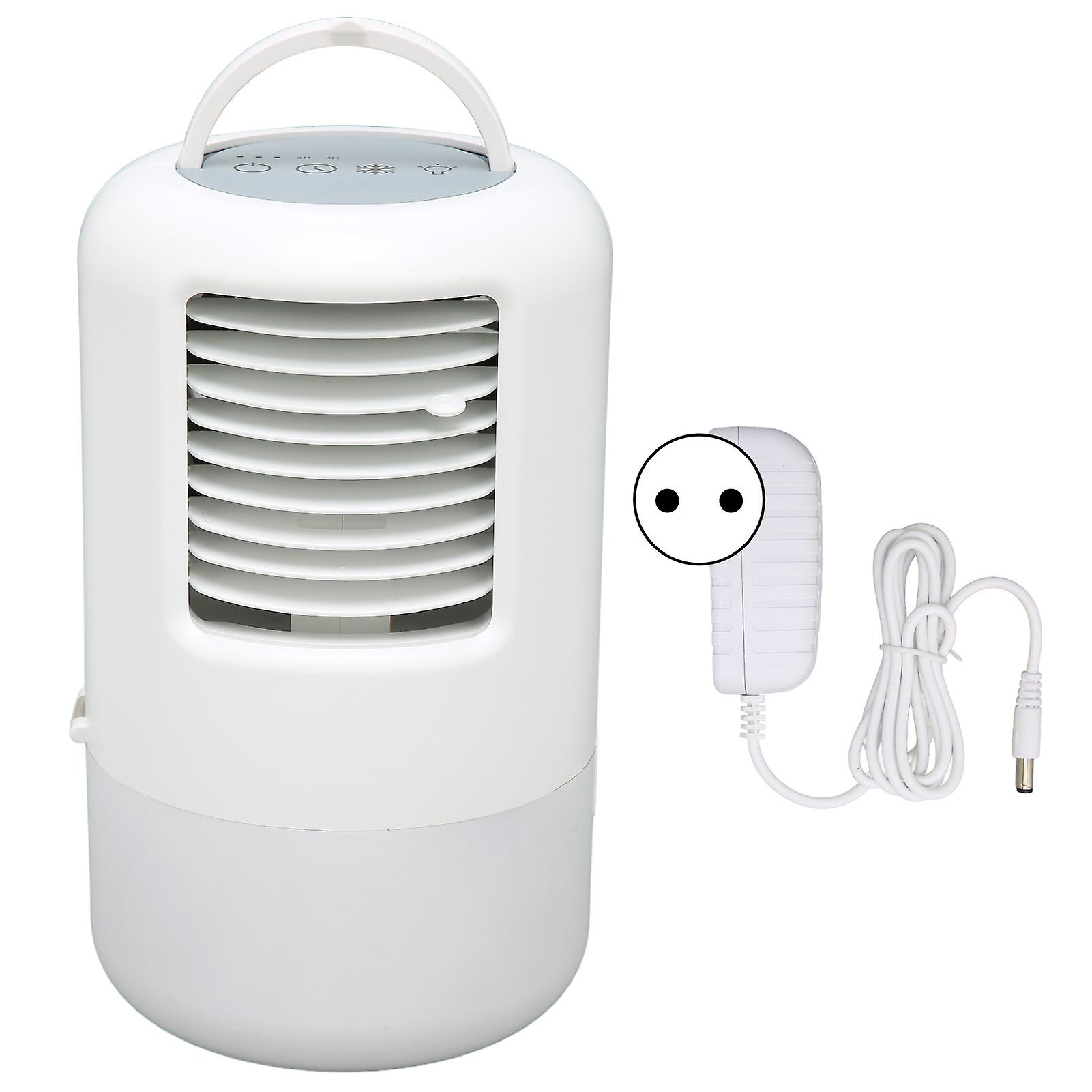 Portable Air Conditioner Fan with Night Light 500ml Tank Low Noise 3 Speeds EU Plug