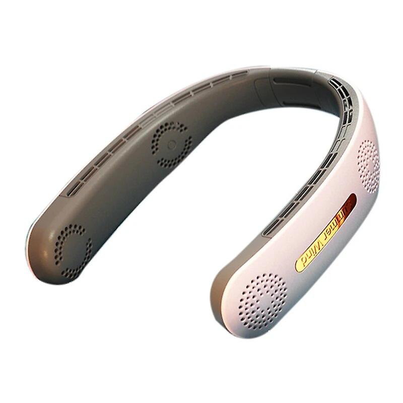 Mini Neck Fan Portable Bladeless USB Rechargeable Mute Sports Fans For Outdoor Ventilador Portatil Abanicos Cooling~14800