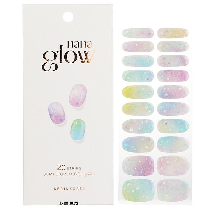 April Korea Nanaglow Nail Sticker - # Gn05 20pcs