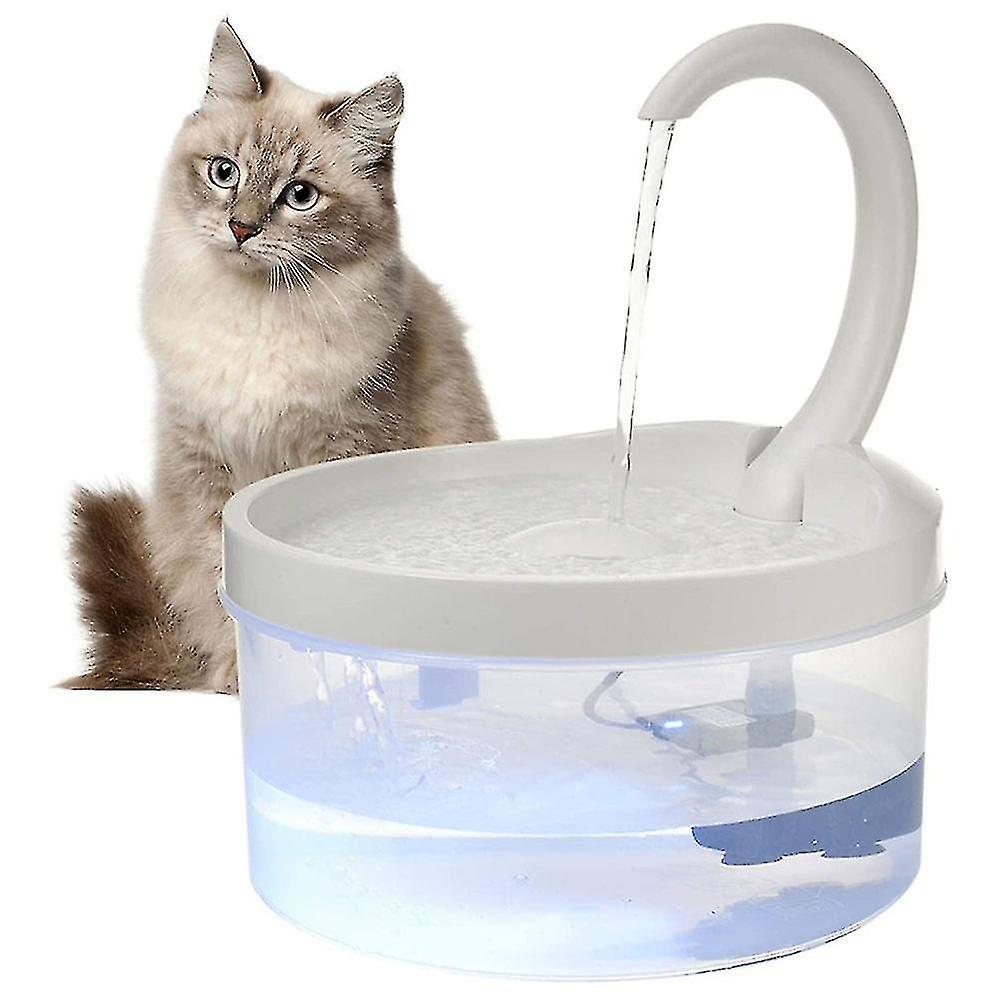 Outlet Mode Automatic Pet Transparent Design Dog Water Dispenser For Cats, Dogs, Multiple Pets [free